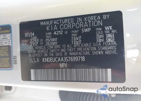 2025 Kia Seltos S from USA, damaged, VIN KNDEUCAA3S7699718